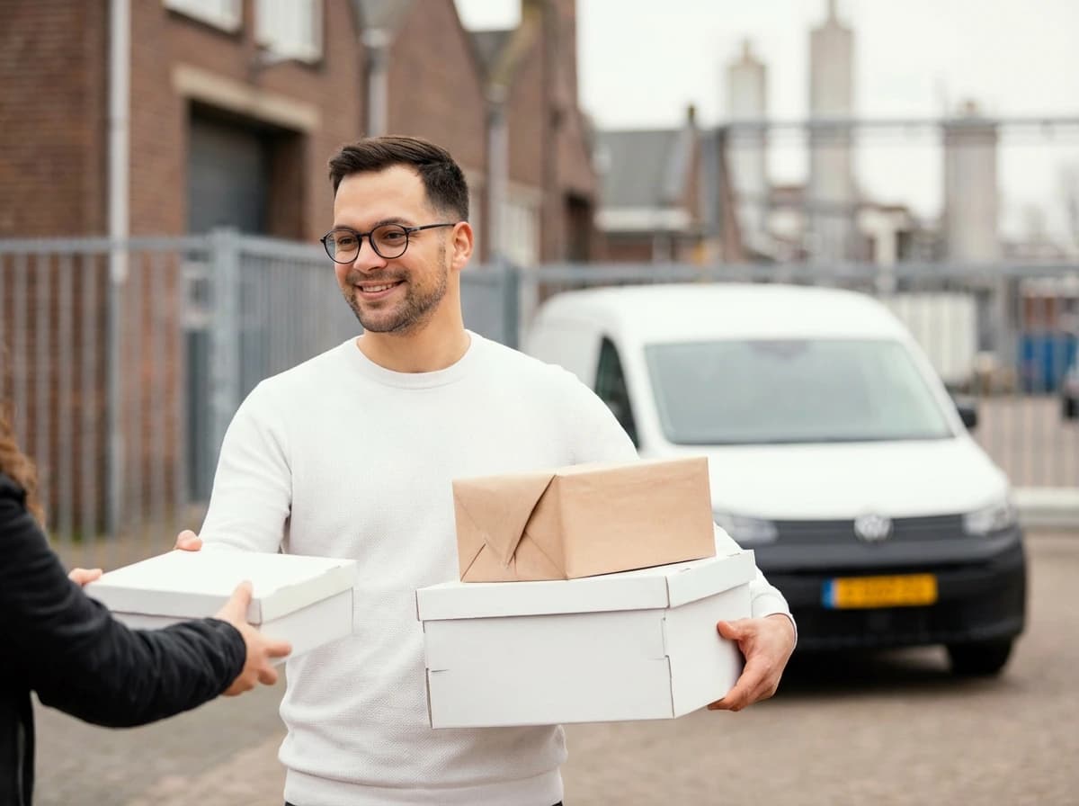 Koerier Arnhem onderweg in Gelderland